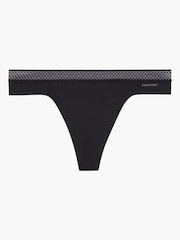 Calvin Klein Black Seductive Comfort Light Thong - Image 4 of 4