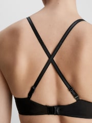 Zwart - Calvin Klein - Verleidelijke comfortabel licht liftende demi-beha - Image 3 of 5