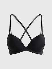 Zwart - Calvin Klein - Verleidelijke comfortabel licht liftende demi-beha - Image 5 of 5