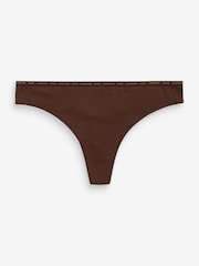 Calvin Klein CK One Plus Cotton Thong 2 Pack - Image 4 of 6