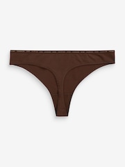Calvin Klein CK One Plus Cotton Thong 2 Pack - Image 5 of 6