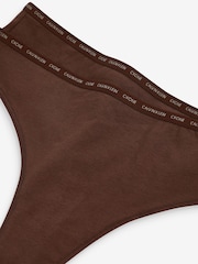 Calvin Klein CK One Plus Cotton Thong 2 Pack - Image 6 of 6