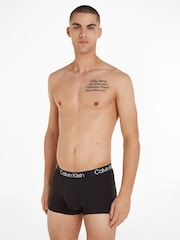 Negro - Pack de 3 bóxers con diseño firme de algodón de Calvin Klein - Imagen 2 de 5