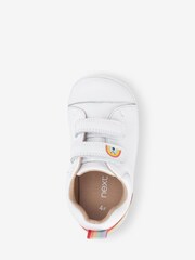 Weiß Leder - Erste Laufschuhe Regenbogen-Sneaker - Bild 3 von 6