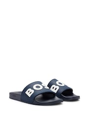BOSS Blue Kirk Rubber Sliders - Image 2 of 4