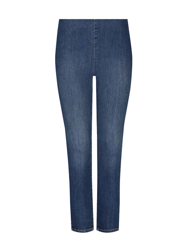 Bleu moyen - Jeans skinny à enfiler NYDJ dans SpanSpring™ - Image 4 of 7