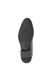 Negro - Zapatos de vestir negros con cordones y diseño de cuero Gents de Jones Bootmaker - Imagen 6 de 6