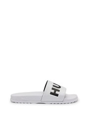 HUGO White Match it Slid Sandals - Image 2 of 5