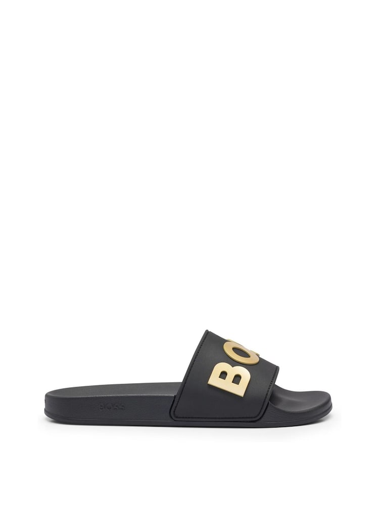 BOSS Black Kirk Rubber Sliders - Image 1 of 3