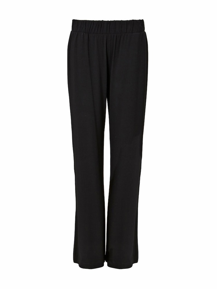 Baukjen Black Palazzo Trousers with Lenzing™ Ecovero™ - Image 4 of 4