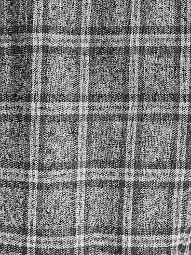 Grey Skinny Fit Check Suit: Trousers - Image 2 of 2