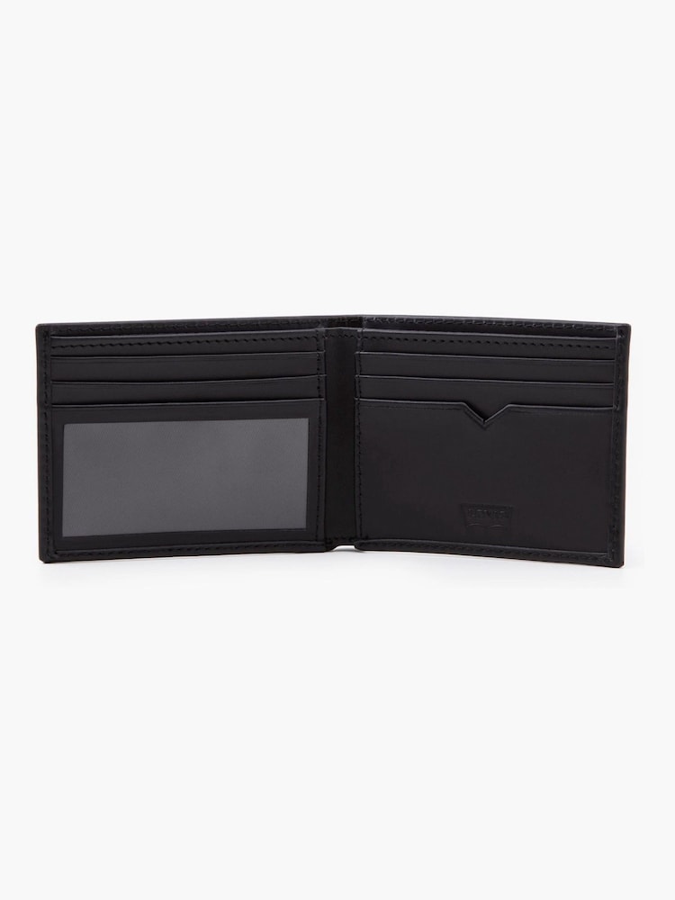 Negro - Cartera de cuero de Levi's® - Imagen 1 de 2