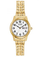 Citizen Ladies Gold Tone Expansion Bracelet Watch - Image 1 of 7