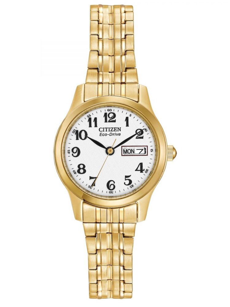Citizen Ladies Gold Tone Expansion Bracelet Watch - Image 1 of 7