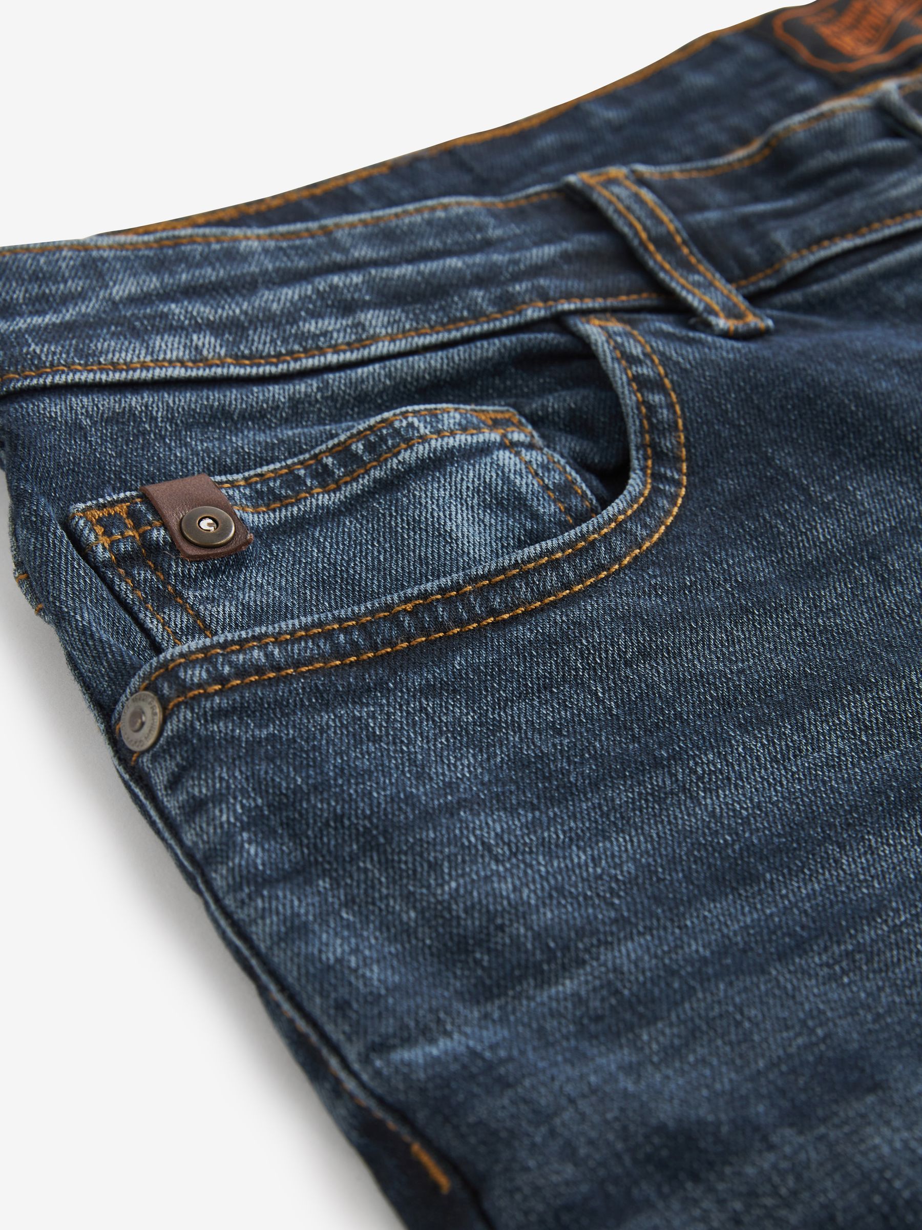 21SS SNM-Blue2 w/耳　straight pants LAKE | Men | Pima Cotton Pajamas | Navy Pima Sleep Pants
