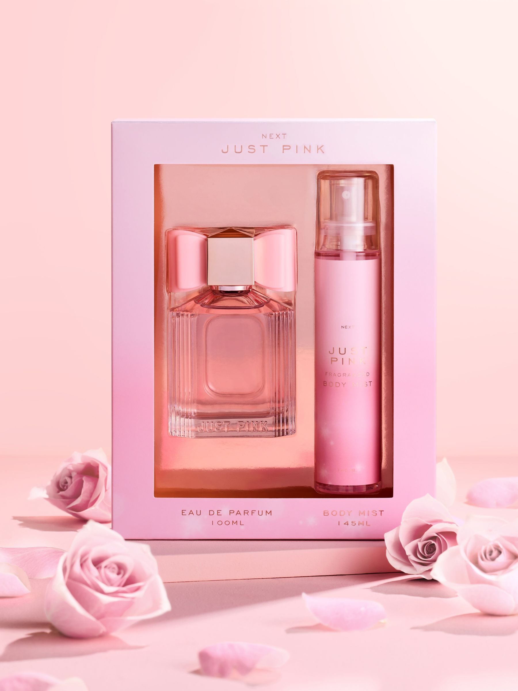 Just Pink 100ml Perfume and 145ml Body Mist Gift Set