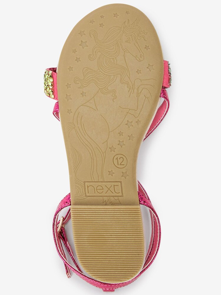 Rainbow Crystal Occasion Sandals - Image 5 of 5