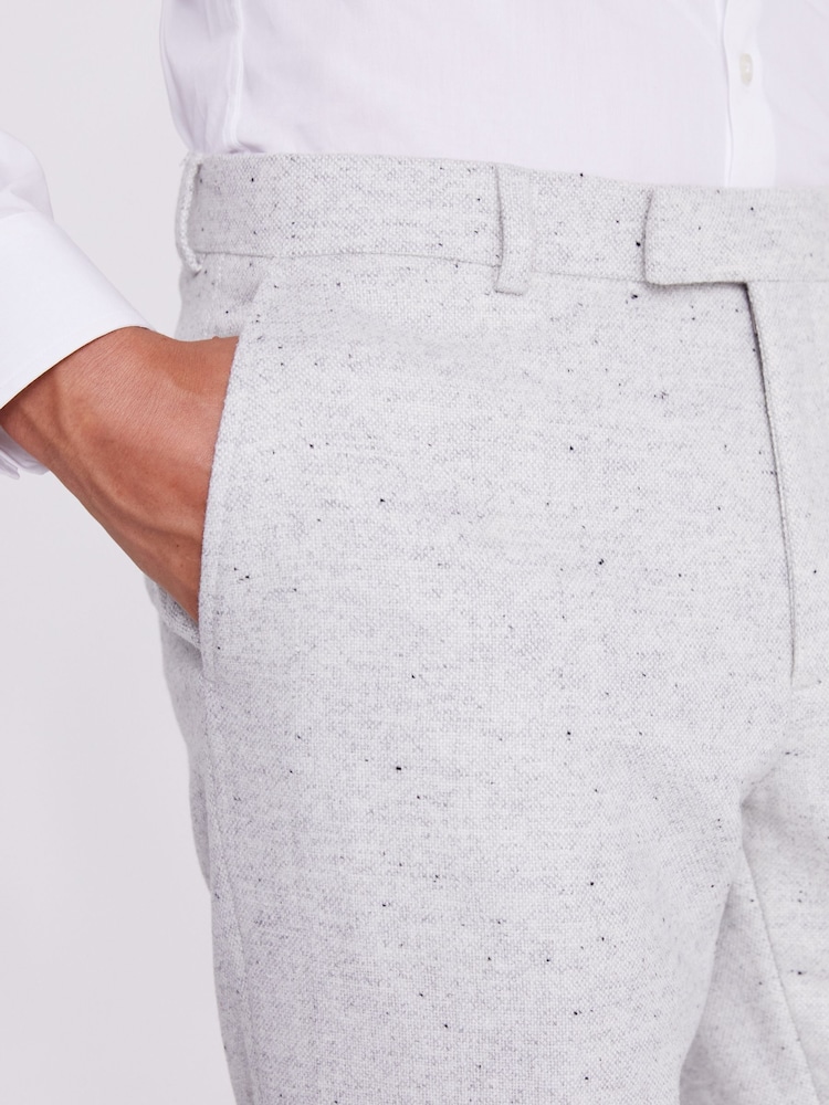 MOSS slim-fit Donegal pantalon - Image 3 of 3
