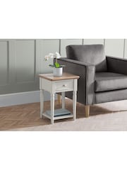 Julian Bowen Brown Provence Side Table - Image 1 of 5