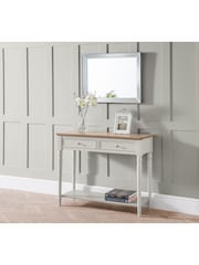 Julian Bowen Brown Provence Console Table - Image 1 of 5