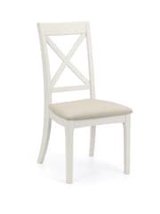 Julian Bowen Set of 2 Cream Provence Dining Chairs - Image 2 of 4