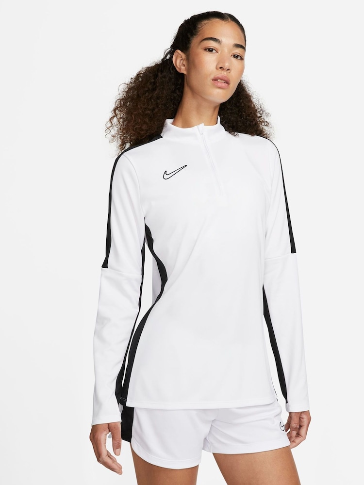 Nike White Dri-FIT Academy Drill Training Top - Image 1 of 6