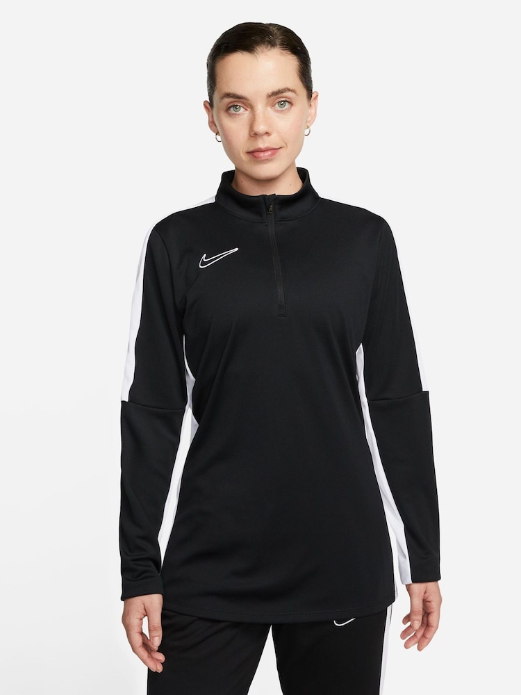 Nike Black/White Dri-FIT Academy Drill Training Top - Image 1 of 6