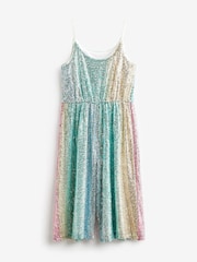 Pastel Rainbow Sequin Jumpsuit (3-16yrs) - Image 6 of 7