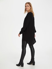 Kaffe V-Neck Long Sleeve Tunic - Image 4 of 7
