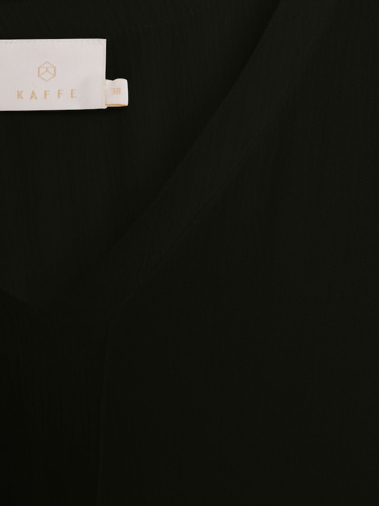 Kaffe V-Neck Long Sleeve Tunic - Image 7 of 7