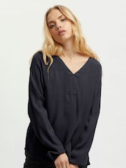 Kaffe Amber Long Sleeve Regular Fit Blouse - Image 1 of 8