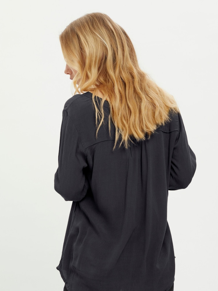 Kaffe Amber Long Sleeve Regular Fit Blouse - Image 2 of 8
