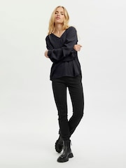 Kaffe Amber Long Sleeve Regular Fit Blouse - Image 3 of 8