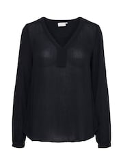 Kaffe Amber Long Sleeve Regular Fit Blouse - Image 6 of 8
