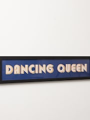 Oliver Bonas Blue Dancing Queen Framed Wall Art - Image 2 of 3