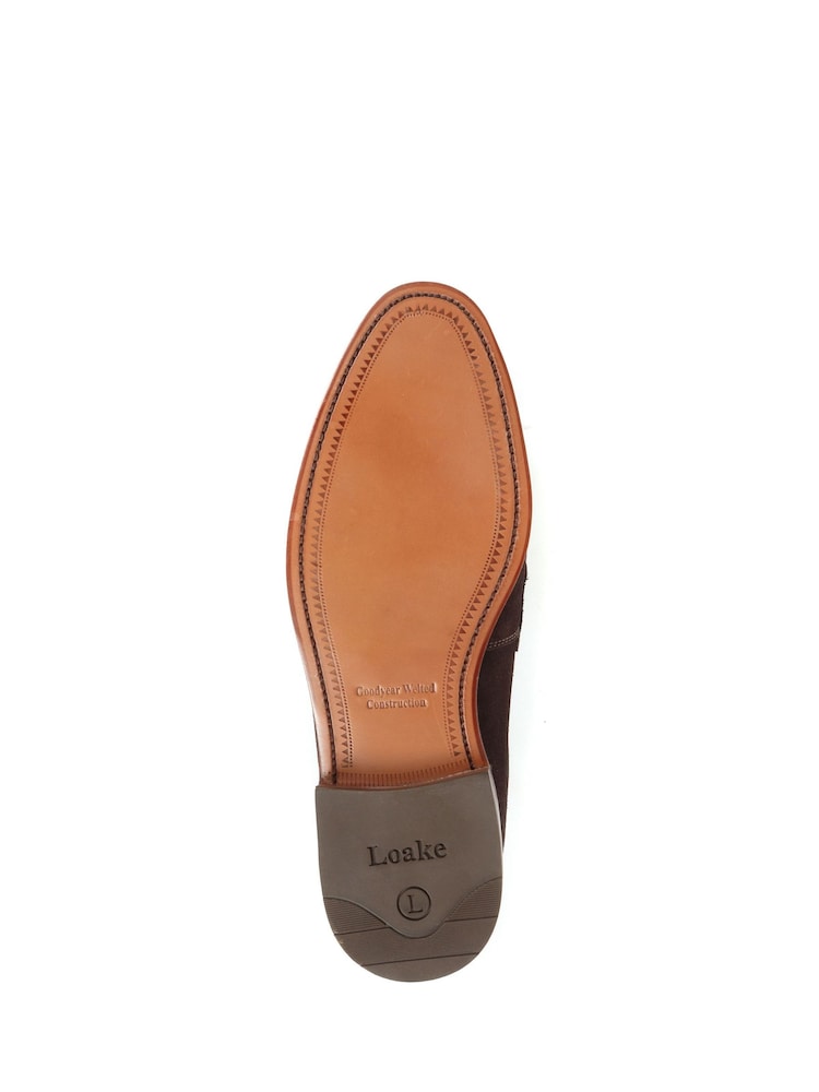 Loake by Jones Bootmaker Ohio Mens Goodyear Welted Leather Loafers - Image 5 of 5