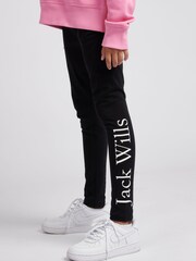 Jack Wills Black Script Legging - Image 1 of 6