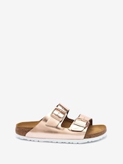 Birkenstock Copper Arizona Leather Sandals - Image 3 of 8