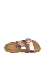 Birkenstock Copper Arizona Leather Sandals - Image 6 of 8