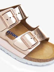 Birkenstock Copper Arizona Leather Sandals - Image 8 of 8