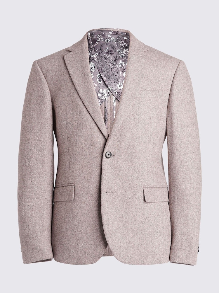 MOSS Kapea istuvuus Donegal Tweed Puku Takki - Image 7 of 8
