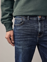 Blue Straight Fit Vintage Stretch Authentic Jeans - Image 5 of 10