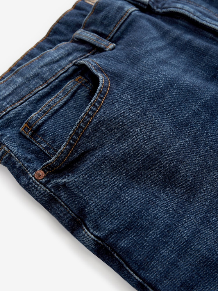 Blue Straight Fit Vintage Stretch Authentic Jeans - Image 8 of 10