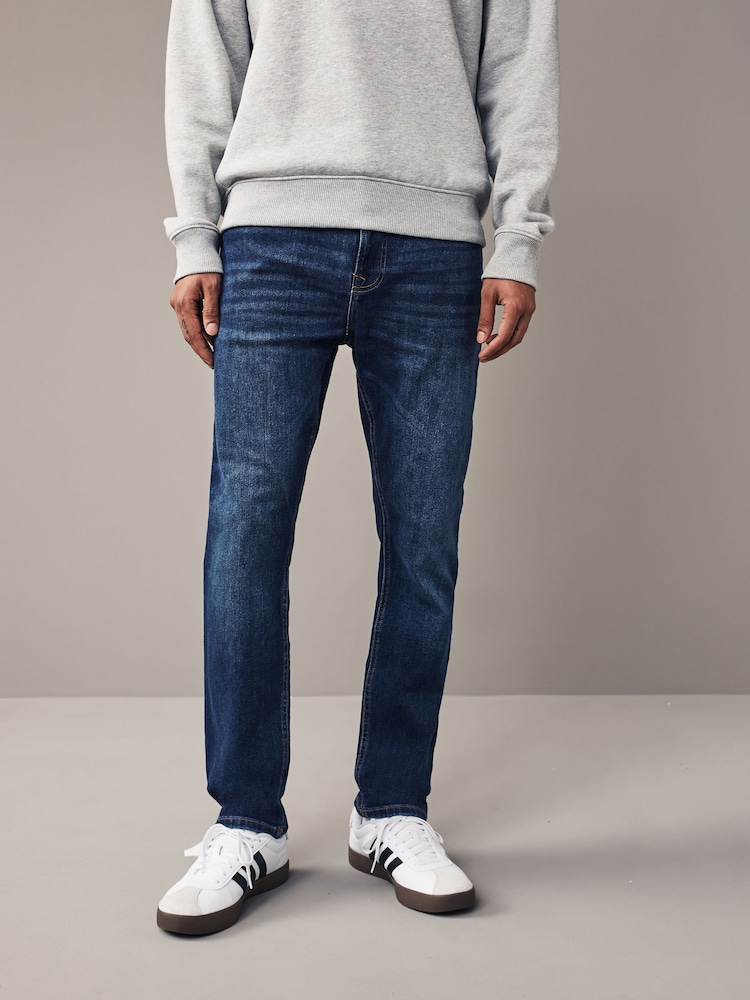 Blue Slim Fit Vintage Stretch Authentic Jeans - Image 3 of 10