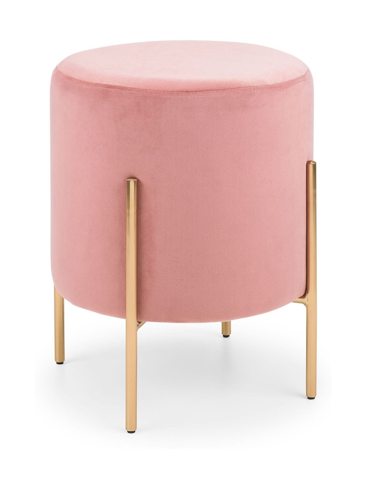 Julian Bowen Pink Harrogate Stool - Image 2 of 4