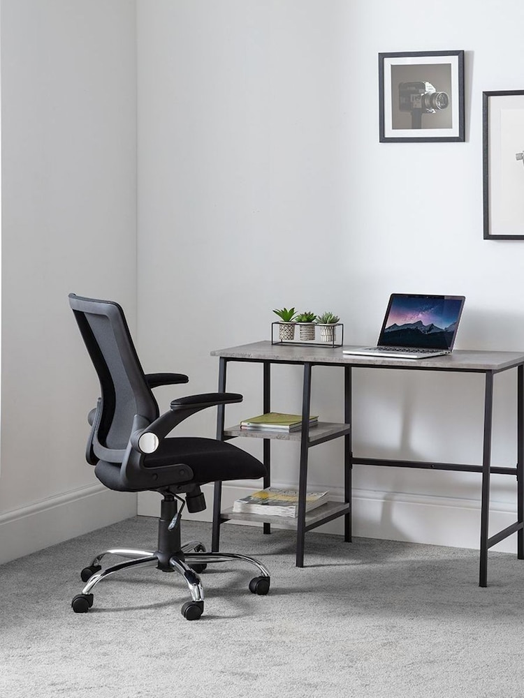Julian Bowen Black Imola Mesh Back Office Chair - Image 1 of 5