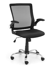 Julian Bowen Black Imola Mesh Back Office Chair - Image 2 of 5