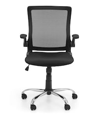 Julian Bowen Black Imola Mesh Back Office Chair - Image 3 of 5