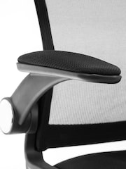 Julian Bowen Black Imola Mesh Back Office Chair - Image 4 of 5