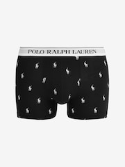 Polo Ralph Lauren Black/White Classic Stretch Boxers 5 Pack - Image 6 of 12